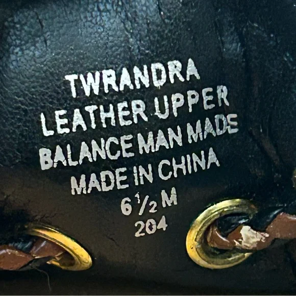 Tommy Hilfiger Randra Leather slip on ballet boat shoe loafer women’s size 6.5M - Picture 5 of 13